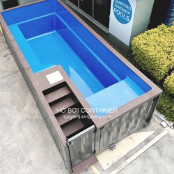 Thi công hồ bơi container pool