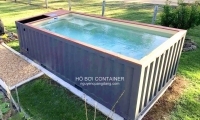 Hồ bơi siêu đẹp container pool